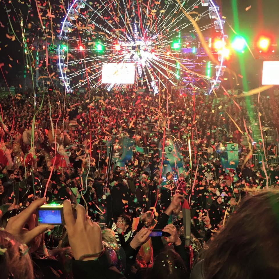Nice Carnival on the Place Massena !