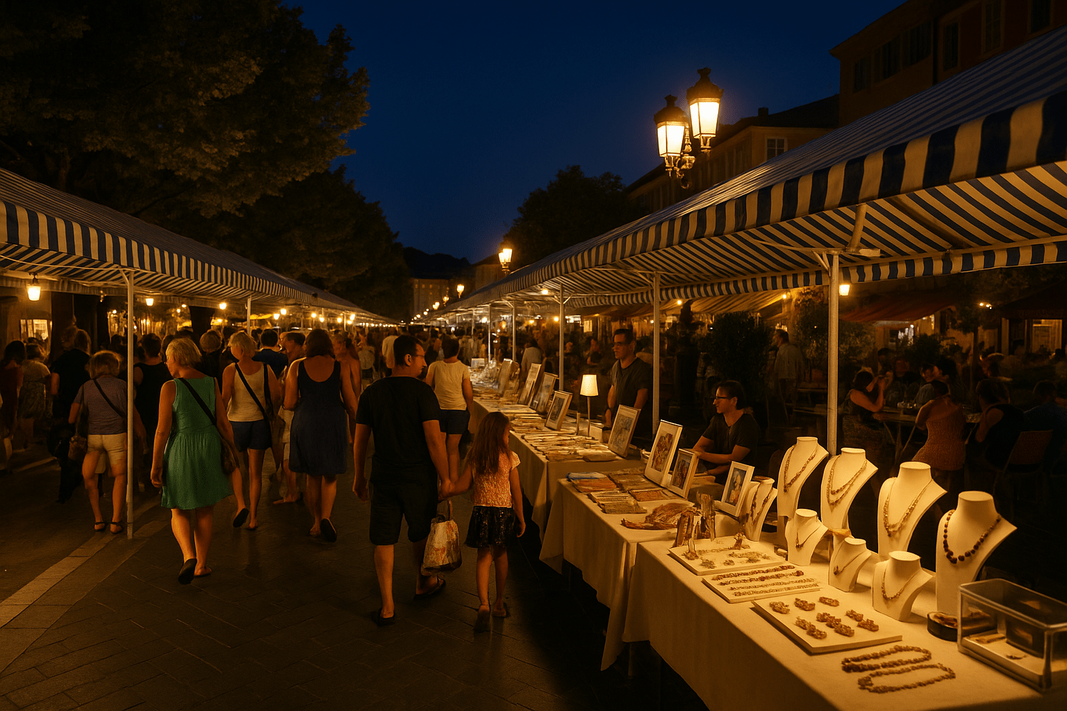 Must-Visit Night Markets Around Nice