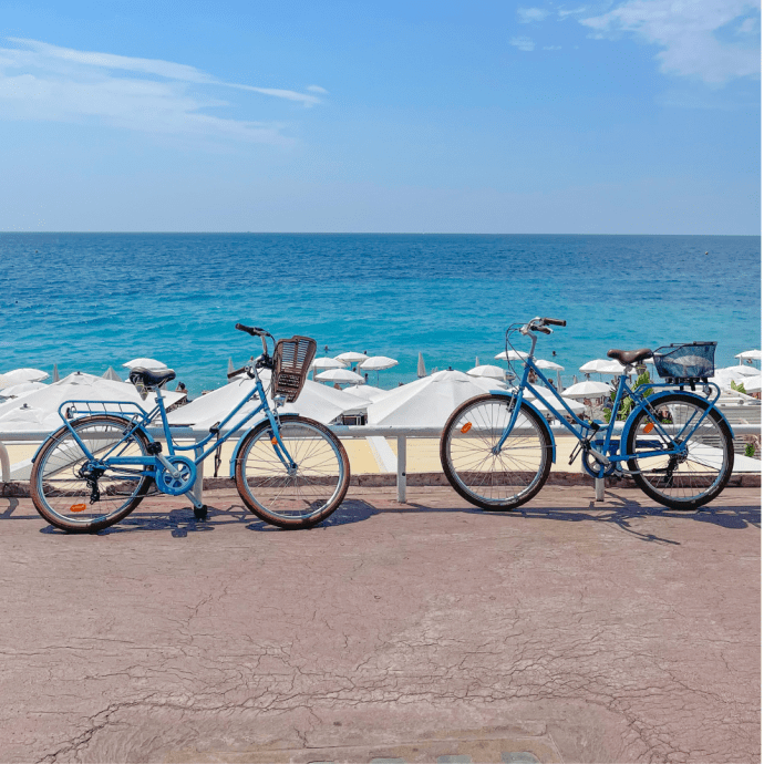 Where to cycle in Nice?