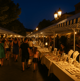 Les Marchés Nocturnes Incontournables près de Nice
